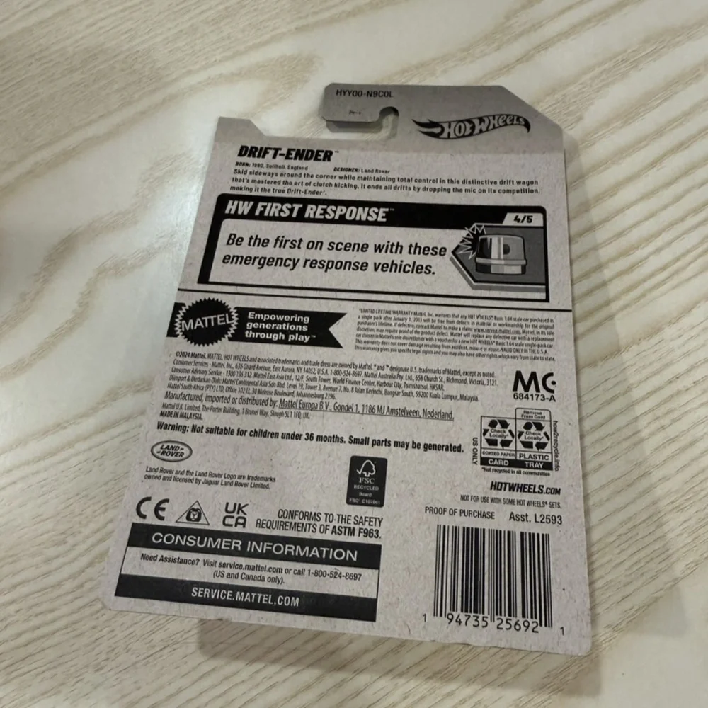 Hot Wheels 2025 Drift-Ender HW First Response 4/5